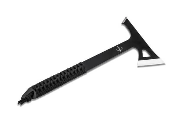 BOKER PLUS 09BO330 MOHICAN SET OF 3 THROWING AXES 3CR13 STEEL AXE COMBO WITH SHEATH. - S&R KNIVES INC