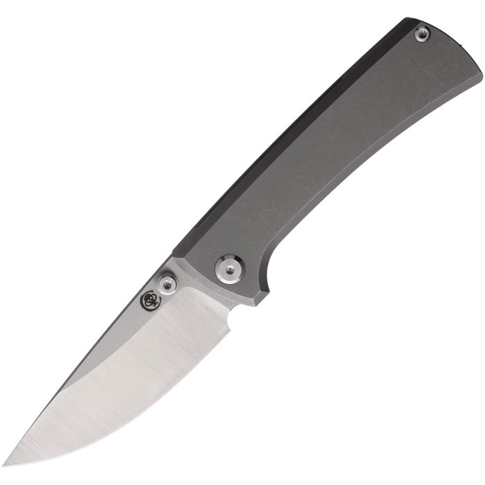 CHAVES KNIVES CHAV009 RCK9 FRAMELOCK M390 STEEL TI HANDLE STONEWASH FOLDING KNIFE. - S&R KNIVES INC