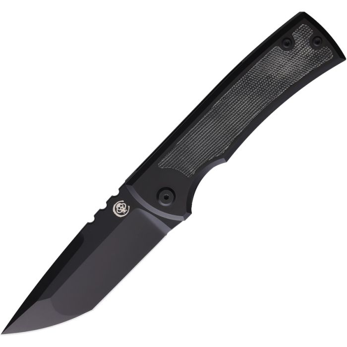CHAVES ULTRAMAR CHAV007 REDENCION KICKSTOP M390 STEEL BLACK MICARTA HANDLE FOLDING KNIFE. - S&R KNIVES INC