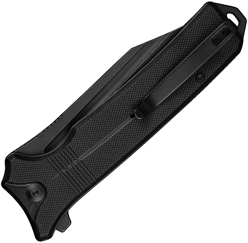 CIVIVI CIVC230801 C23080 - 1 NEUROHAPTIC PUSH LOCK NITRO V STEEL BLACK G10 HANDLE FOLDING KNIFE. - SRK KNIVES AND SPORTS INC