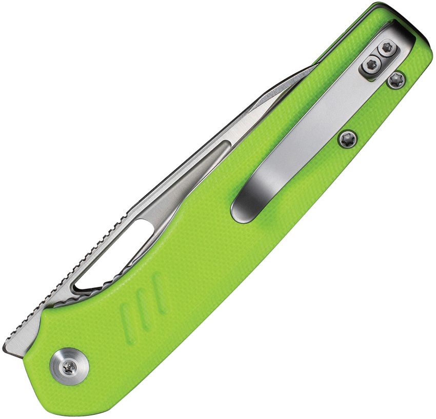 CIVIVI CIVC24062B2 C24062B - 2 GUILE LINERLOCK GREEN G10 HANDLE 14C28N STEEL FOLDING KNIFE. - SRK KNIVES AND SPORTS INC