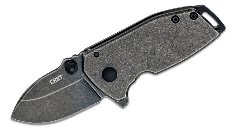 CRKT 2485K SQUID COMPACT LUCAS BURNLEY 8CR13MOV STEEL STAINLESS HANDLE FOLDING KNIFE. - S&R KNIVES INC