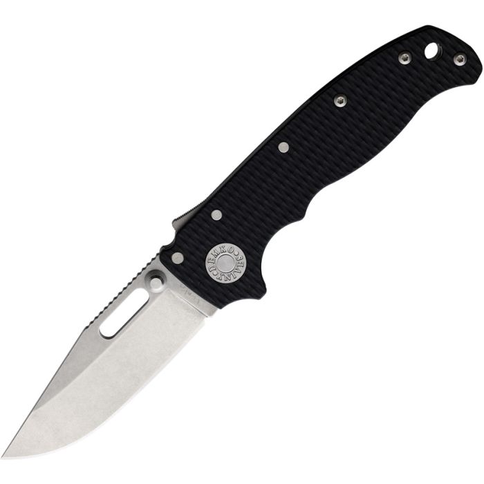 DEMKO KNIVES DEM09624 CPM - S35VN STEEL SHARK LOCK CLIP POINT BLACK G10 HANDLE FOLDING KNIFE. - SRK KNIVES AND SPORTS INC