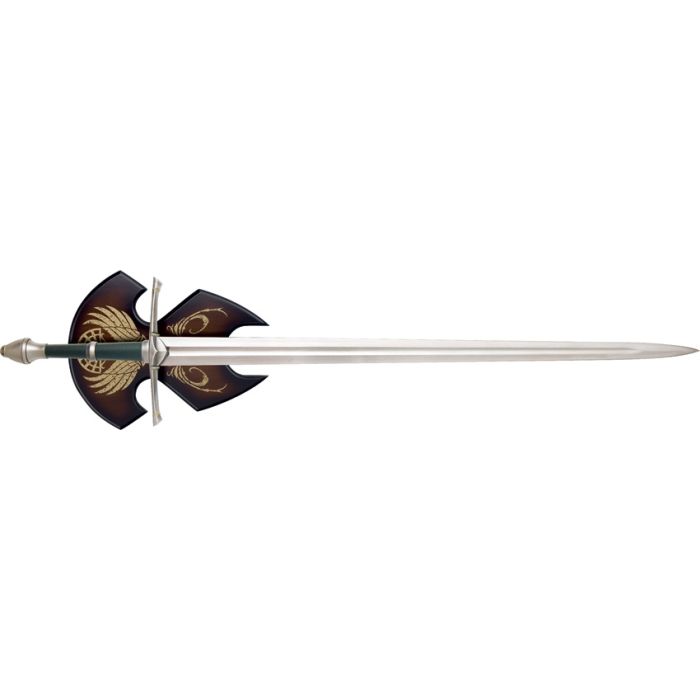 LOTR UNITED CUTLERY UC1299 SWORD OF STRIDER WITH CERTIFICATE OF AUTHENTICITY. - S&R KNIVES INC