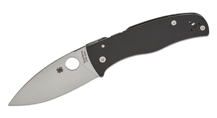 SPYDERCO C263GP BODACIOUS CPM - S30V STEEL SMOOTH G10 LEAF SHAPED FOLDING KNIFE. - SRK KNIVES AND SPORTS INC