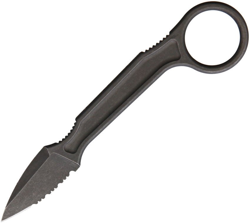 BASTINELLI CREATIONS BAS223S SERRATED SPADE N690 FIXED BLADE KNIFE W/SHEATH - S&R KNIVES INC