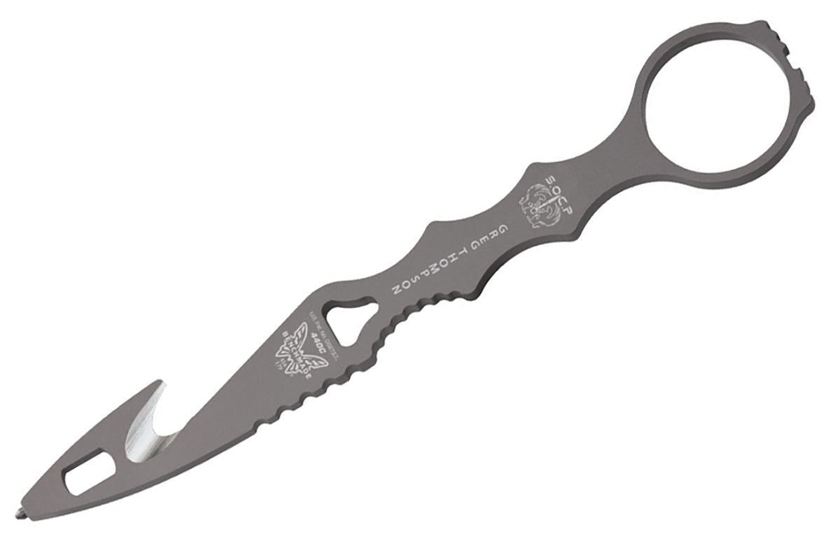 Benchmade 179gry Socp Hook Fixed Blade With Sheath - S&R KNIVES INC