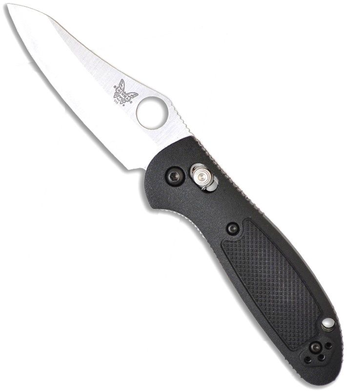 BENCHMADE GRIPTILLIAN 555 – CPM® S30V® MODIFIED SHEEPSFOOT BLADE, VALOX HANDLE, AXIS LOCK, MADE IN USA - S&R KNIVES INC