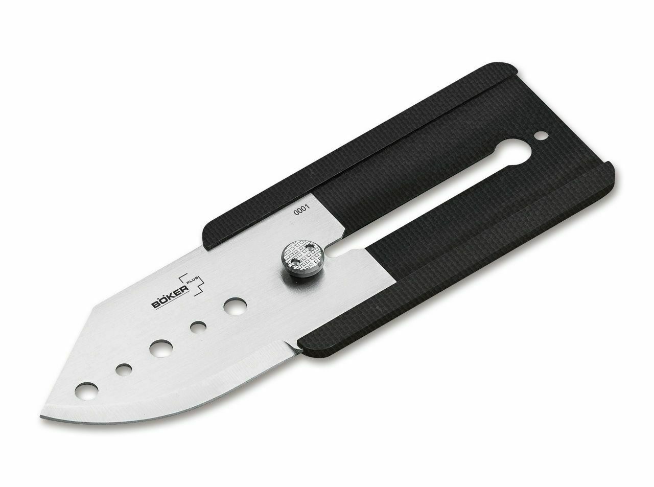 BOKER 01BO259 JOHN KUBASEK SLYDER G10 HANDLE 440C STEEL POCKET KNIFE - S&R KNIVES INC