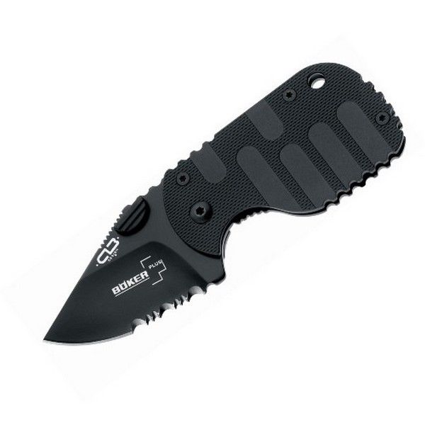 Boker 01bo586 subcom combo edge folding knife.chad - S&R KNIVES INC