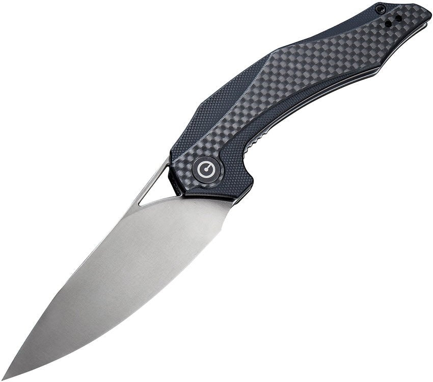 CIVIVI KNIVES CIVC904C PLETHIROS BLACK D2 STEEL ELIJAH ISHAM FOLDING KNIFE - S&R KNIVES INC
