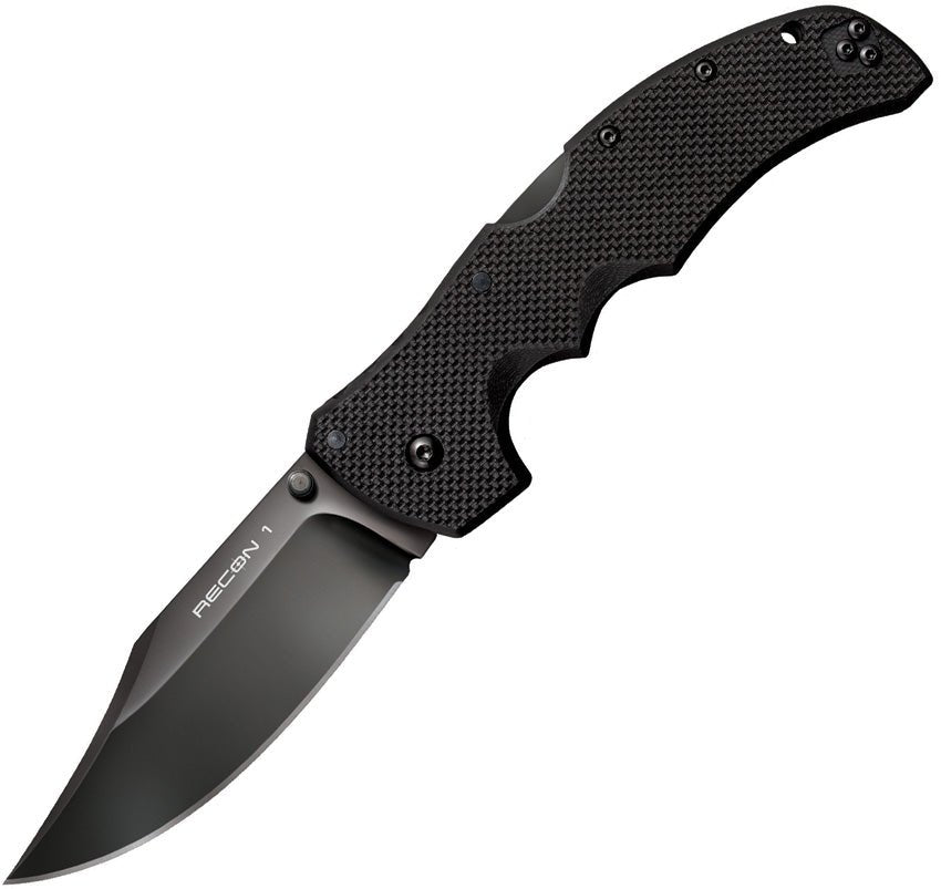 COLD STEEL 27BC RECON 1 LOCKBACK G10 HANDLE CPM - S35VN STEEL PLAIN FOLDING KNIFE - S&R KNIVES INC