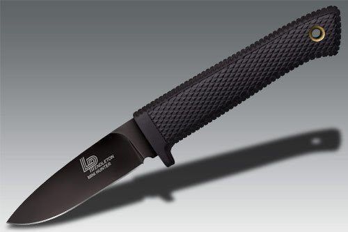 COLD STEEL 36LPCM PENDLETON MINI HUNTER 3V STEEL FIXED BLADE KNIFE W/SHEATH - S&R KNIVES INC
