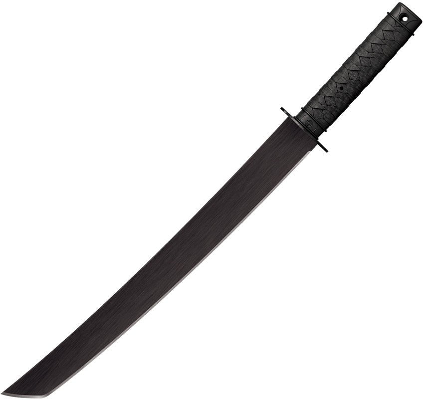 COLD STEEL 97TKLZ TACTICAL WAKIZASHI MACHETE FIXED BLADE KNIFE WITH SHEATH - S&R KNIVES INC
