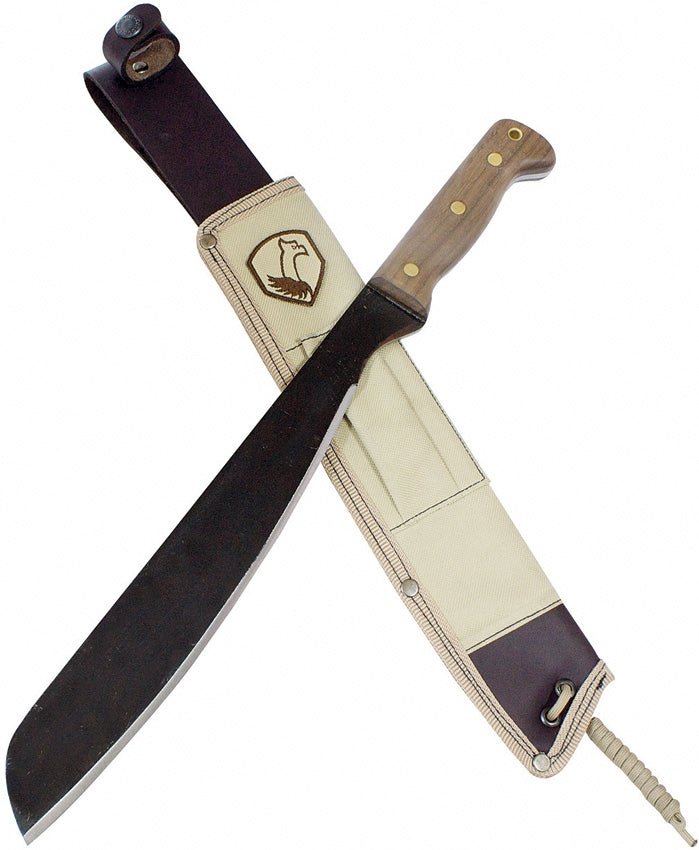 CONDOR CTK1808129 AUSTRALIAN ARMY MACHETE WITH CANVAS SHEATH - S&R KNIVES INC