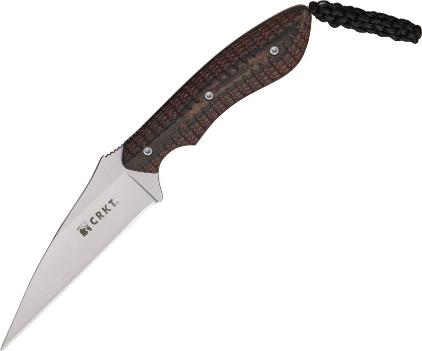 CRKT 2388 FOLTS MINIMALIST S.P.E.W SPEW NECK CARRY FIXED BLADE KNIFE. - S&R KNIVES INC