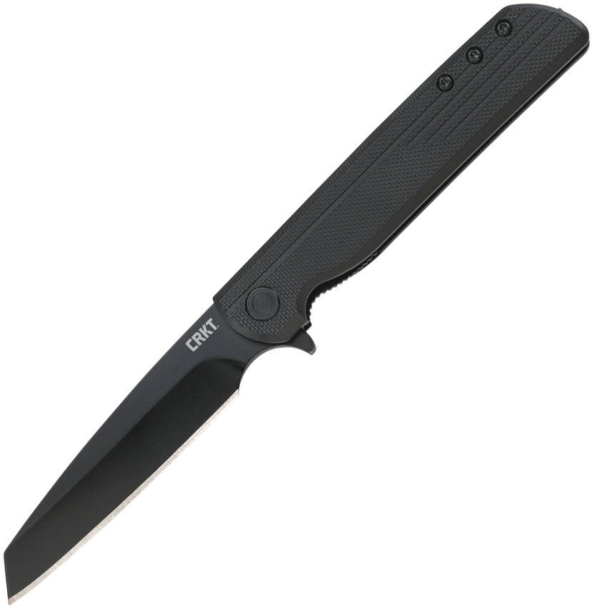 CRKT 3802K LCK+ ALL BLACK MATTHEW LERCH 8CR13MOV STEEL FOLDING KNIFE. - S&R KNIVES INC