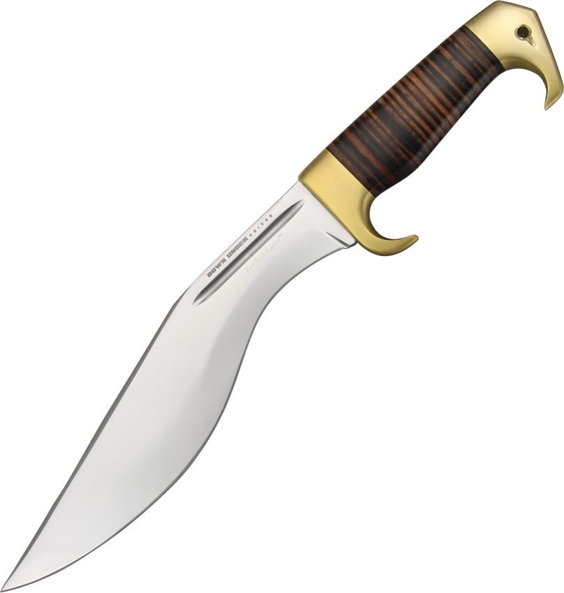 DOWN UNDER DUKRRR THE RED ROCK RAPTOR WOODSMAN'S COMPANION FIXED BLADE KNIFE. - S&R KNIVES INC