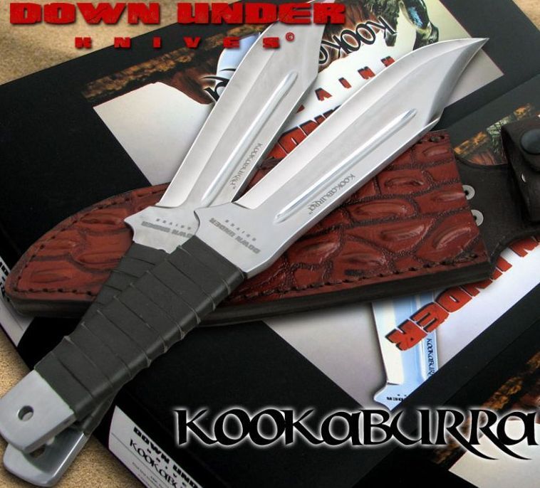 DOWN UNDER KNIVES DUKKB THE KOOKABURRA UTILITY HUNTING KNIFE - S&R KNIVES INC