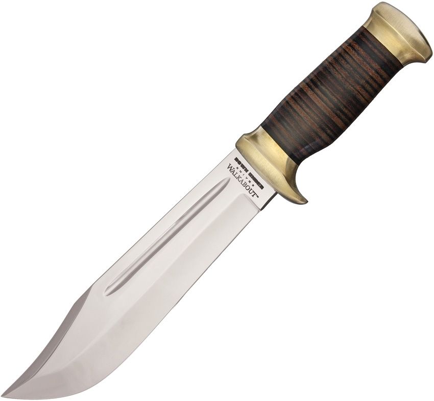 DOWN UNDER KNIVES DUKWA THE WALKABOUT FIXED BLADE KNIFE WITH SHEATH - S&R KNIVES INC