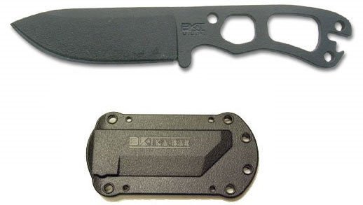 KA - BAR BK11 BECKER NECKER NECK CARRY KNIFE WITH SHEATH - S&R KNIVES INC