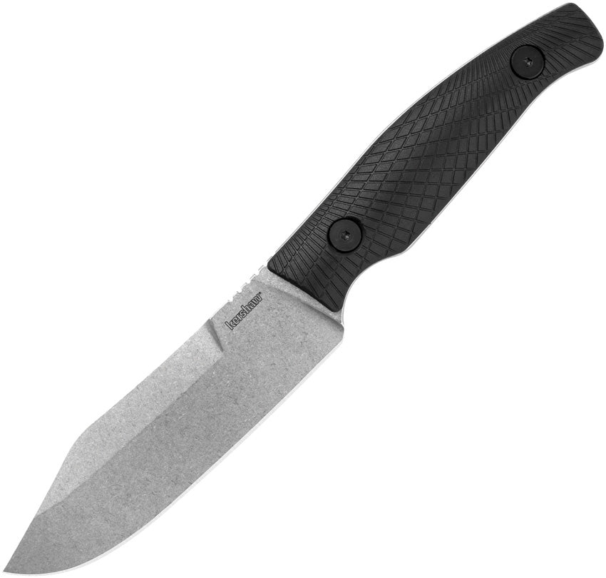 KERSHAW 1083 CAMP 5 D2 TOOL STEEL FIXED BLADE KNIFE WITH SHEATH - S&R KNIVES INC