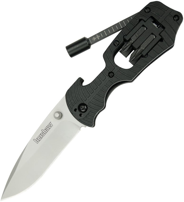 KERSHAW 1920 SELECT FIRE FOLDING BIT DRIVER FOLDING KNIFE - S&R KNIVES INC