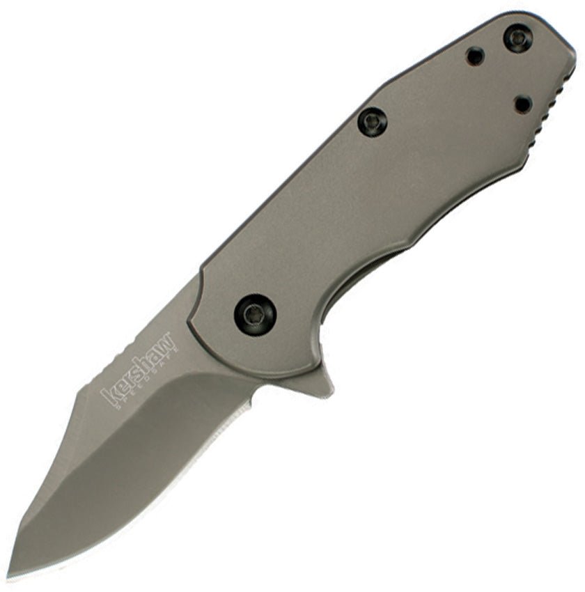 KERSHAW 3560 EMBER 8CR13MOV STEEL ASSISTED PLAIN EDGE FOLDING KNIFE. - S&R KNIVES INC