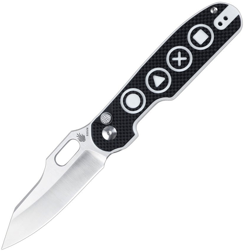 KIZER CUTLERY KI4562A3 KI4562A3 CORMORANT PUSH LOCK S35VN G10 FOLDING KNIFE. - SRK KNIVES AND SPORTS INC
