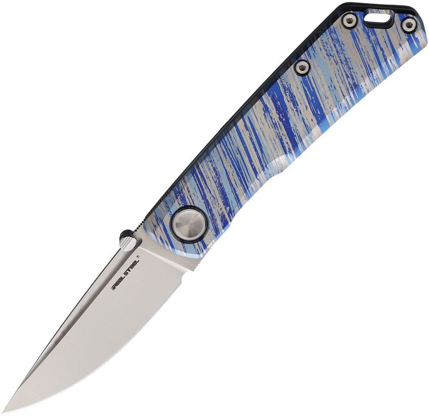 REAL STEEL RS7071TC08 LINA BOOST WIND OF CHANGE FOLDING KNIFE. 058 - S&R KNIVES INC