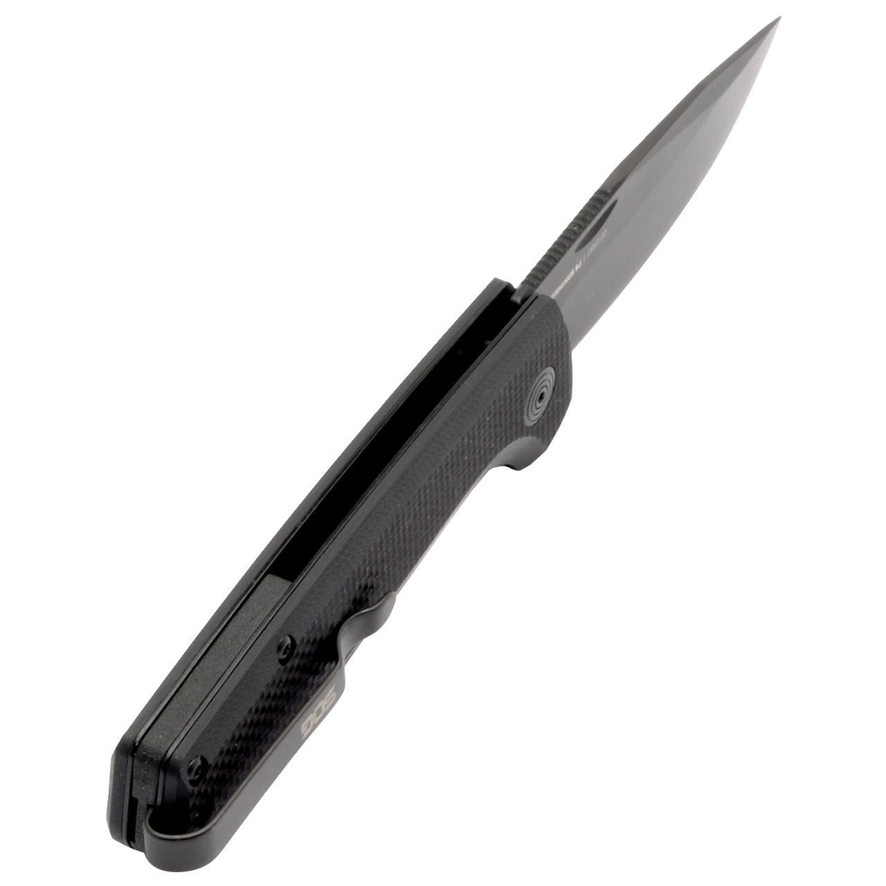 SOG SOGTM1005BX TM1005BX TERMINUS SJ CRYO D2 BLACK G10 SLIPJOINT FOLDING KNIFE. - S&R KNIVES INC