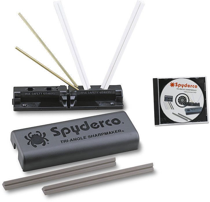 Spyderco 204mf triangle sharpmaker. Kit with dvd. - S&R KNIVES INC