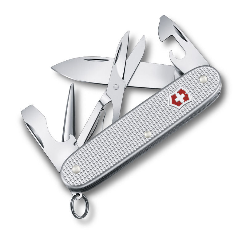 SWISS ARMY VICTORINOX 0.8231.26 - X4 PIONEER X SILVER ALOX MULTITOOL KNIFE - S&R KNIVES INC
