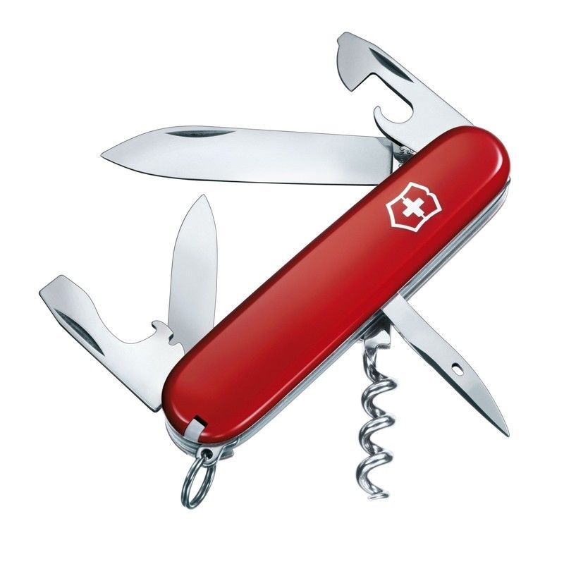 SWISS ARMY VICTORINOX 1.3603 SPARTAN RED MULTI FUNCTION POCKET KNIFE. - S&R KNIVES INC