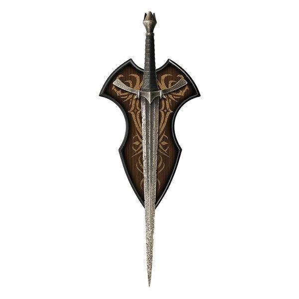 UNITED CUTLERY LOTR UC2990 HOBBIT MORGUL DAGGER WITH DISPLAY PLAQUE. - S&R KNIVES INC