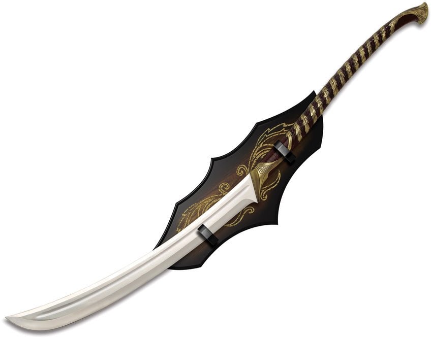 UNITED LOTR UC1373 HIGH ELVEN WARRIOR SWORD.OFFICIAL LICENCED ITEM - S&R KNIVES INC