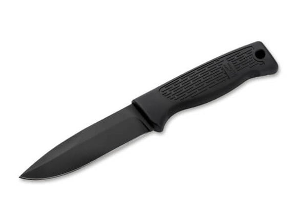 BOKER HECKLER & KOCH 02HK001 MP7 14C28N STEEL FRN PERSONAL DUTY FIXED BLADE KNIFE W/SHEATH