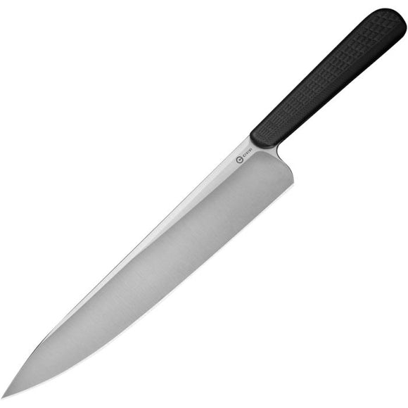 CIVIVI CIVC230481 CIBUS 14C28N STEEL BLACK G10 HANDLE FULL TANG CHEFS KITCHEN KNIFE.