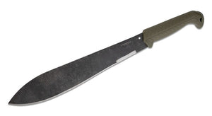 CONDOR CTK2849145HC TERRACHETE GREEN JOE FLOWERS 1075 HC STEEL POLY HANDLE MACHETE WITH SHEATH