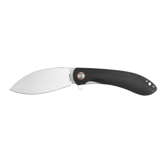 VOSTEED NS32NTMK VOSNSNTMK NIGHTSHADE LT SHILIN CUTTER NITRO V STEEL MICARTA FOLDING KNIFE.