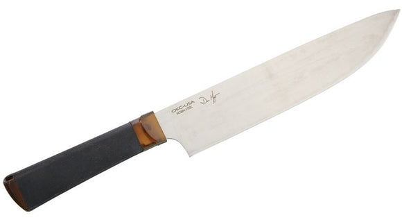 ONTARI ON2520 AGILITE 9.5 INCH  14C28N STEEL KITCHEN CHEF KNIFE.