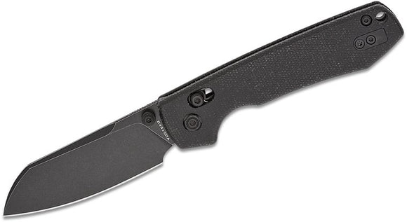 VOSTEED VOSRCCVPM2 RCC32VPM2 RACCOON CROSSBAR LOCK CLEAVER 14C28N MICARTA FOLDING KNIFE.