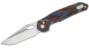 VOSTEED VOSA0308 A0308 THUNDERBIRD TREK LOCK MAGPIE HANDLE M390 STEEL PUSH LOCK FOLDING KNIFE.