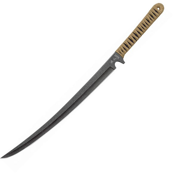 UNITED CUTLERY UC3272 KHAKI RONIN WAKIZASHI FULL TANG SWORD WITH SHEATH.