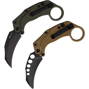 REATE REA119 EXO-K PUSH LOCK N690 STEEL ALUMINIUM HANDLE PVD COATED FOLDING KNIFE.