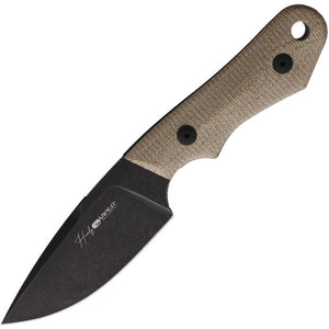 VIPER KNIVES VT4042CN HANDY CPM MAGNACUT STEEL MICARTA HANDLE FIXED BLADE KNIFE W/SHEATH.