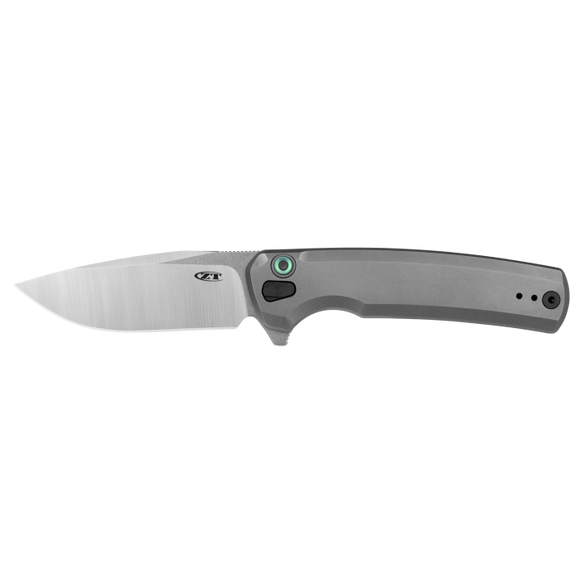 ZERO TOLERANCE ZT0044 ZT-0044 TI HANDLE CPM-S45VN STEEL CERAKOTE STONEWASHED FOLDING KNIFE.