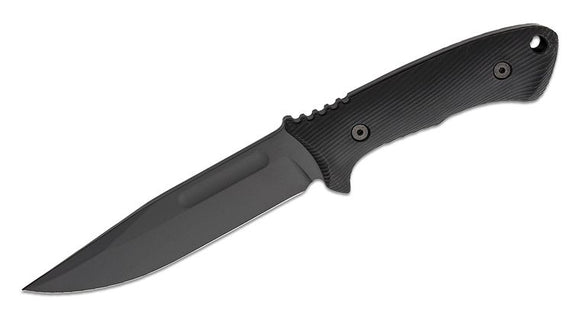 SPARTAN BLADES SBSL006BK HARSEY FIGHTER 1095 CRO-VAN STEEL WILLIAM HARSEY FIXED BLADE KNIFE W/SHEATH.