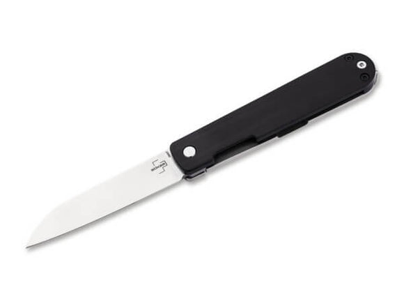 BOKER 01BO898 FRIDAY NITRO V STEEL G10 HANDLE ALBAN LE HENRY FOLDING KNIFE.