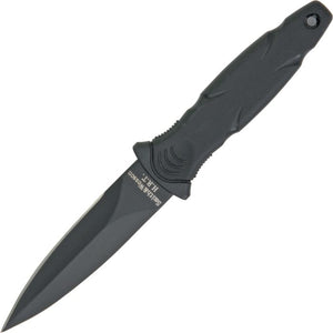 SMITH & WESSON SWHRT3BF HRT MILITARY BOOT POWEDER COATED FIXED BLADE KNIFE W/SHEATH